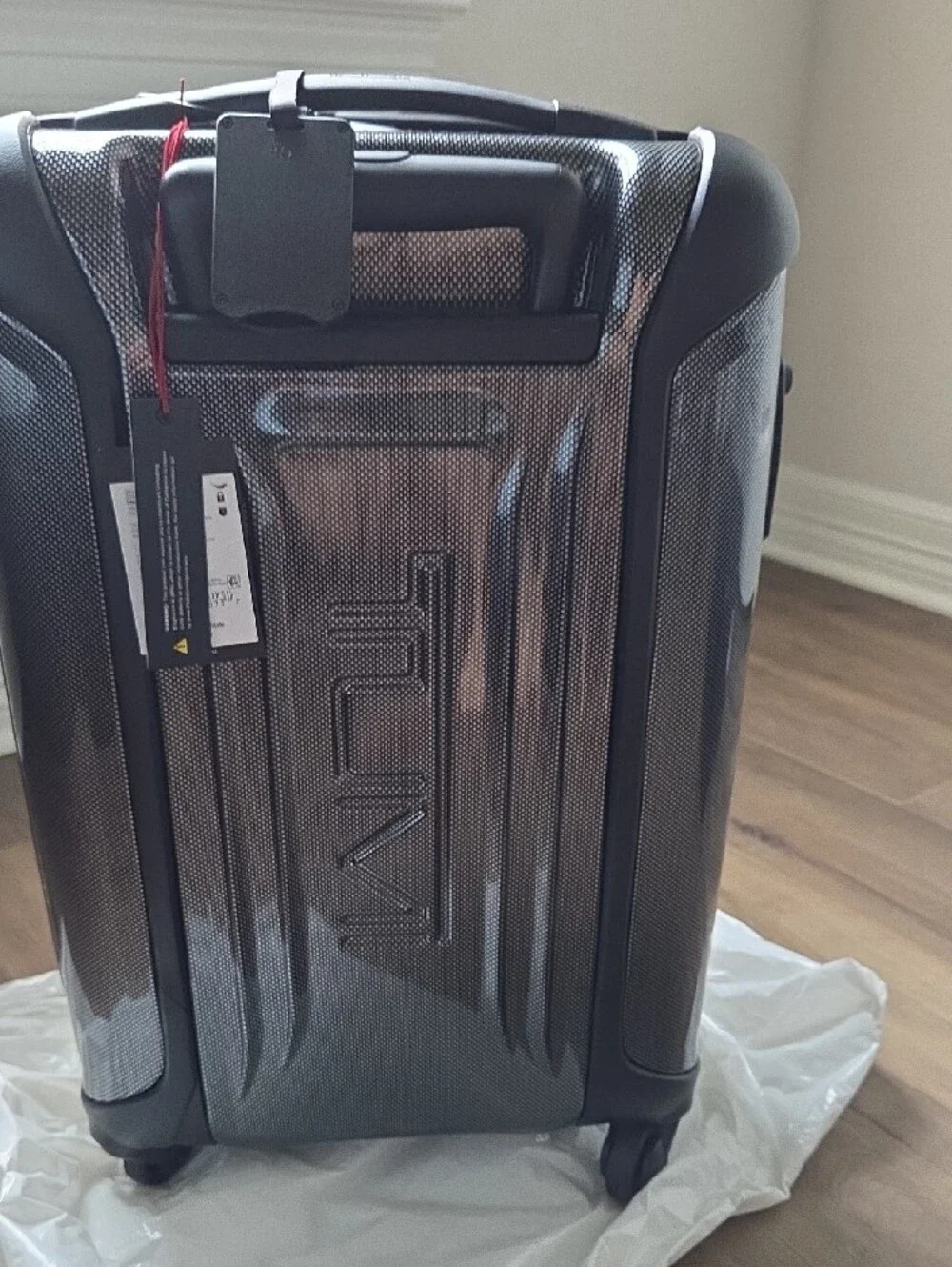 Tumi Hard Shell Carry-On in Charcoal